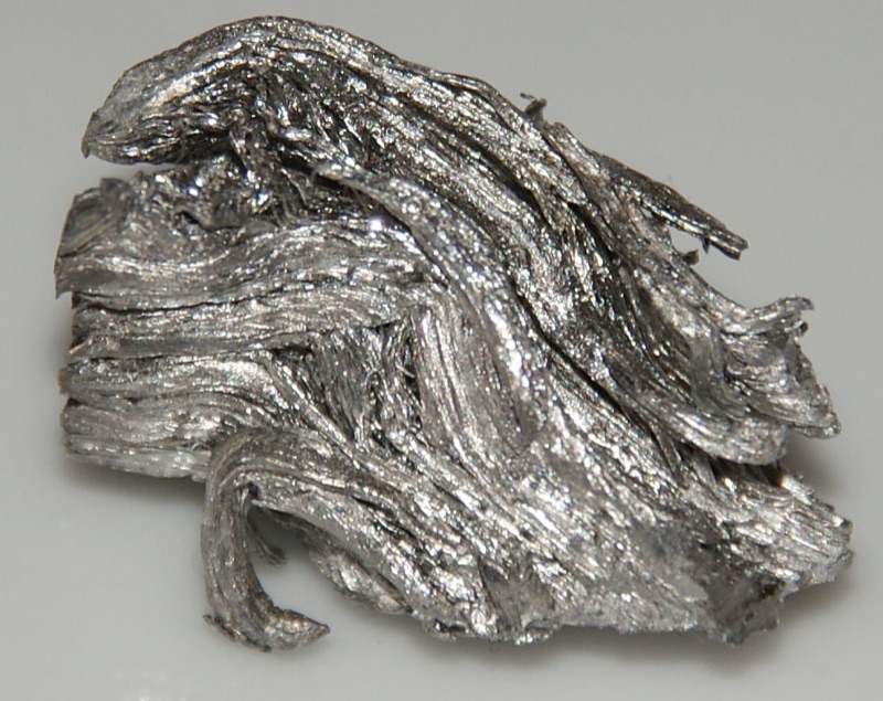Holmium — Ultrapure Holmium, 17 grams. Original size in cm: 1.5 x 2.5