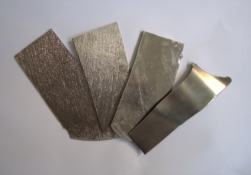 Niobium — Niobium strips